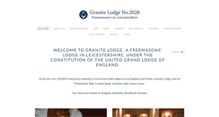 Desktop Screenshot of granitelodge2028.com